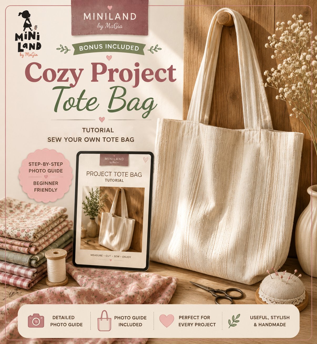 Cozy Project Tote Bag